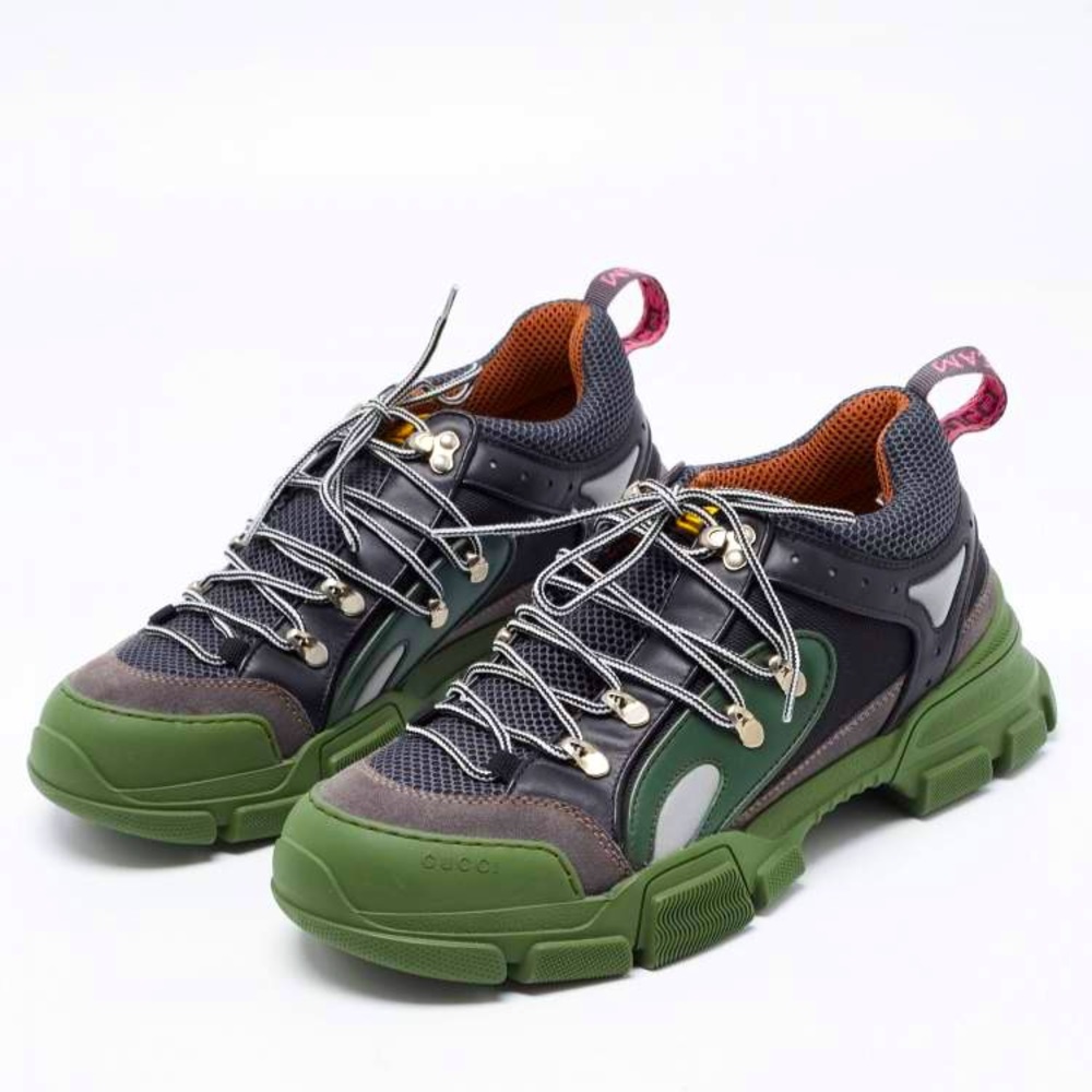Gucci Flashtrek Sneakers (SEGA Green)